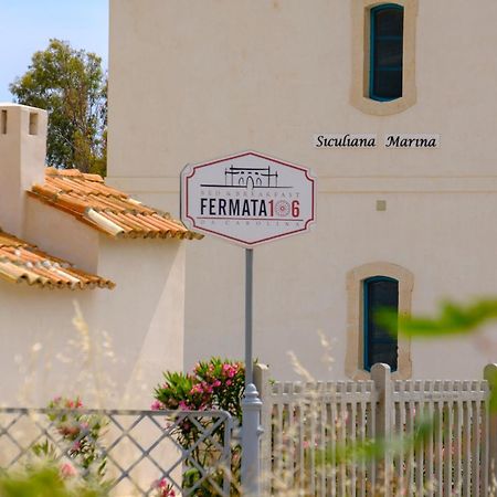 B&B Fermata 106 Da Carolina ซิคูเลียนา มารินา ภายนอก รูปภาพ